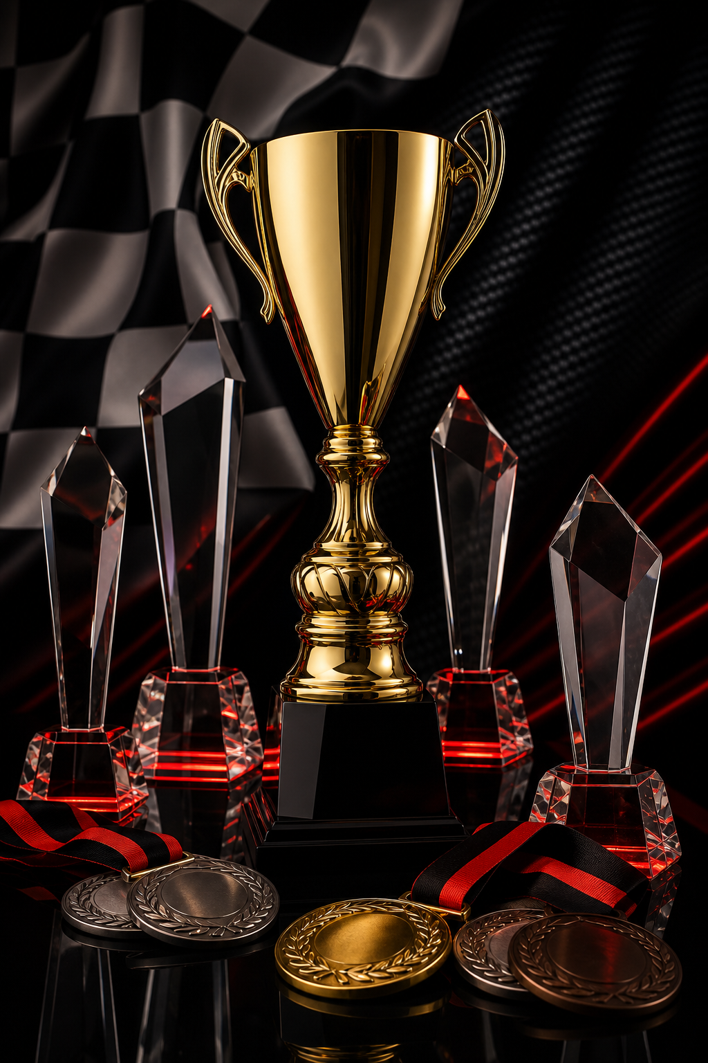 EIKO TROPHY のレーシングトロフィー